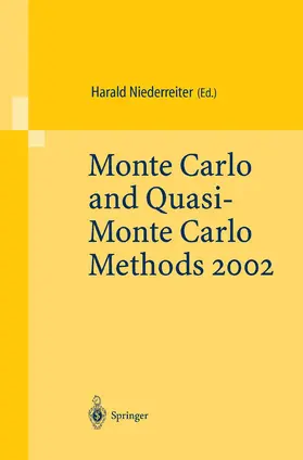 Niederreiter |  Monte Carlo and Quasi-Monte Carlo Methods 2002 | Buch |  Sack Fachmedien