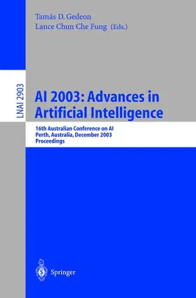 Gedeon / Fung |  AI 2003: Advances in Artificial Intelligence | Buch |  Sack Fachmedien