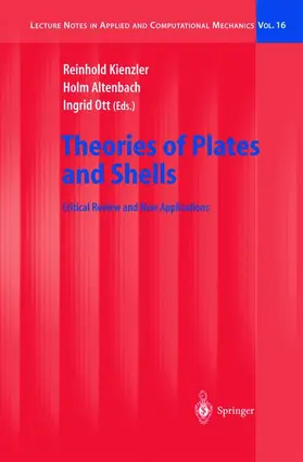 Kienzler / Altenbach / Ott |  Theories of Plates and Shells | Buch |  Sack Fachmedien