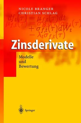 Schlag / Branger |  Zinsderivate | Buch |  Sack Fachmedien