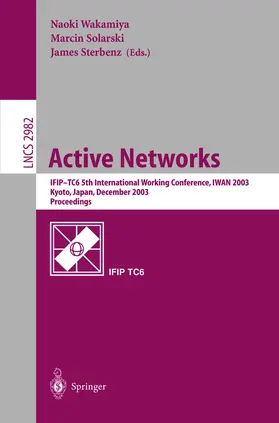 Wakamiya / Solarski / Sterbenz |  Active Networks | Buch |  Sack Fachmedien