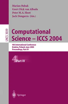 Bubak / Albada / Sloot |  Computational Science - ICCS 2004 | Buch |  Sack Fachmedien