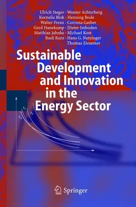 Steger / Achterberg / Blok |  Sustainable Development and Innovation in the Energy Sector | Buch |  Sack Fachmedien