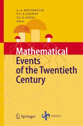 Bolibruch / Sinai / Russian Academy of Sciences |  Mathematical Events of the Twentieth Century | Buch |  Sack Fachmedien