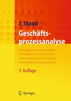 Staud |  Geschäftsprozessanalyse | Buch |  Sack Fachmedien