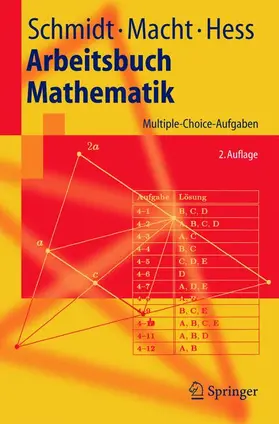 Schmidt / Hess / Macht |  Arbeitsbuch Mathematik | Buch |  Sack Fachmedien