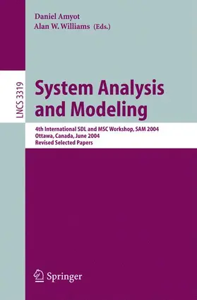 Williams / Amyot | System Analysis and Modeling | Buch | 978-3-540-24561-2 | sack.de