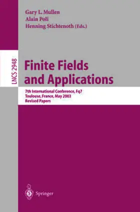 Mullen / Poli / Stichtenoth | Finite Fields and Applications | E-Book | sack.de