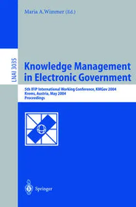 Wimmer | Knowledge Management in Electronic Government | E-Book | sack.de