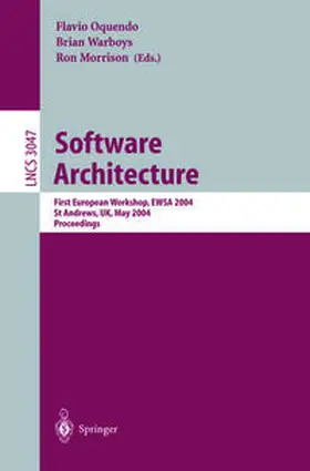 Oquendo / Warboys / Morrison |  Software Architecture | eBook | Sack Fachmedien
