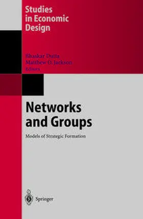 Dutta / Jackson | Networks and Groups | E-Book | sack.de