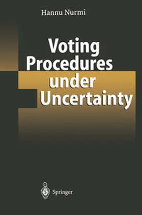 Nurmi | Voting Procedures under Uncertainty | E-Book | www2.sack.de