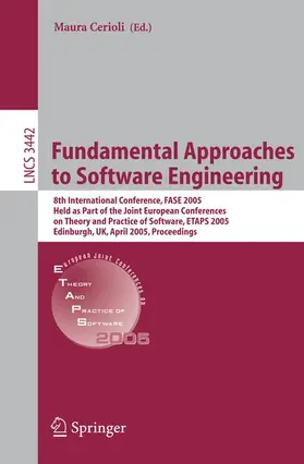 Cerioli | Fundamental Approaches to Software Engineering | Buch | 978-3-540-25420-1 | sack.de