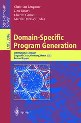 Lengauer / Batory / Consel |  Domain-Specific Program Generation | eBook | Sack Fachmedien