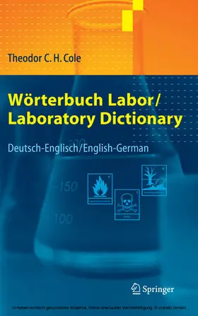 Cole |  Wörterbuch Labor / Laboratory Dictionary | eBook | Sack Fachmedien