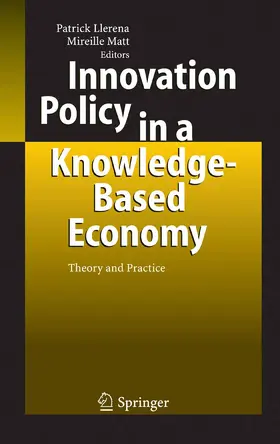 Llerena / Matt |  Innovation Policy in a Knowledge-Based Economy | eBook | Sack Fachmedien