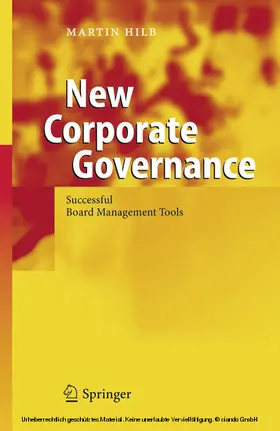 Hilb |  New Corporate Governance | eBook | Sack Fachmedien