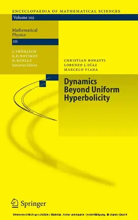 Bonatti / Díaz / Viana |  Dynamics Beyond Uniform Hyperbolicity | eBook | Sack Fachmedien