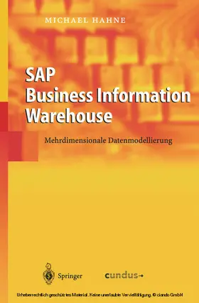 Hahne | SAP Business Information Warehouse | E-Book | sack.de