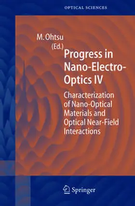 Ohtsu |  Progress in Nano-Electro Optics IV | eBook | Sack Fachmedien