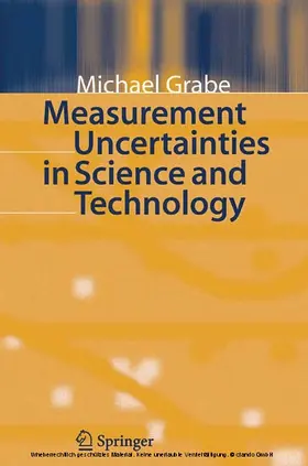 Grabe |  Measurement Uncertainties in Science and Technology | eBook | Sack Fachmedien