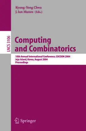 Chwa / Munro | Computing and Combinatorics | E-Book | sack.de