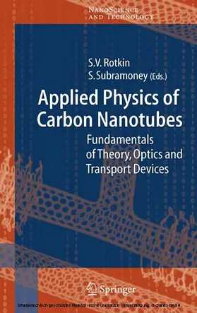 Rotkin / Subramoney |  Applied Physics of Carbon Nanotubes | eBook | Sack Fachmedien