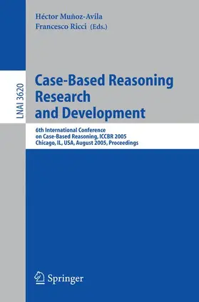 Munoz-Avila / Ricci |  Case-Based Reasoning Research and Development | Buch |  Sack Fachmedien