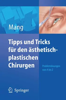 Mang |  Tipps und Tricks für den ästhetisch-plastischen Chirurgen | eBook | Sack Fachmedien