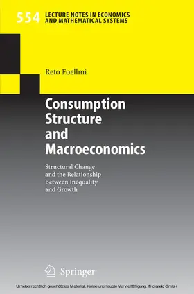 Foellmi | Consumption Structure and Macroeconomics | E-Book | sack.de