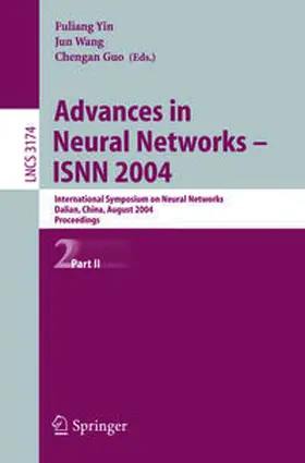 Yin / Wang / Guo | Advances in Neural Networks - ISNN 2004 | E-Book | sack.de