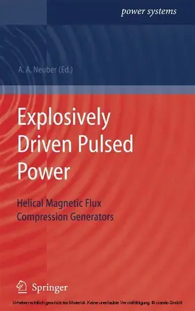 Neuber | Explosively Driven Pulsed Power | E-Book | sack.de
