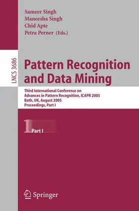 Singh / Perner / Apte |  Pattern Recognition and Data Mining | Buch |  Sack Fachmedien