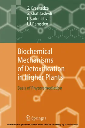Kvesitadze / Khatisashvili / Sadunishvili | Biochemical Mechanisms of Detoxification in Higher Plants | E-Book | sack.de