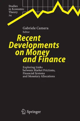 Camera |  Recent Developments on Money and Finance | eBook | Sack Fachmedien