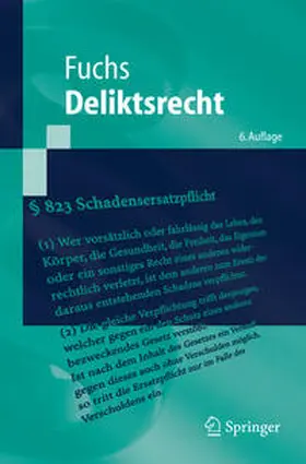 Fuchs |  Deliktsrecht | eBook | Sack Fachmedien