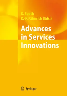 Fähnrich / Spath |  Advances in Services Innovations | Buch |  Sack Fachmedien