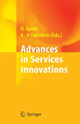 Spath / Fähnrich | Advances in Services Innovations | E-Book | sack.de