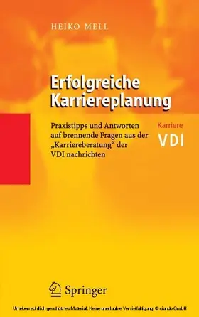 Mell | Erfolgreiche Karriereplanung | E-Book | sack.de