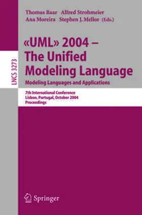 Baar / Strohmeier / Moreira | UML 2004 - The Unified Modeling Language | E-Book | www2.sack.de
