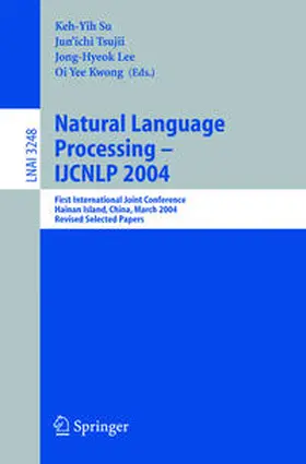 Su / Tsujii / Lee | Natural Language Processing – IJCNLP 2004 | E-Book | sack.de