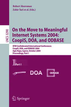 Tari | On the Move to Meaningful Internet Systems 2004: CoopIS, DOA, and ODBASE | E-Book | sack.de