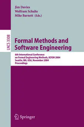 Davies / Schulte / Barnett | Formal Methods and Software Engineering | E-Book | www2.sack.de