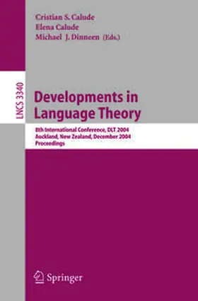 Calude / Dinneen |  Developments in Language Theory | eBook | Sack Fachmedien