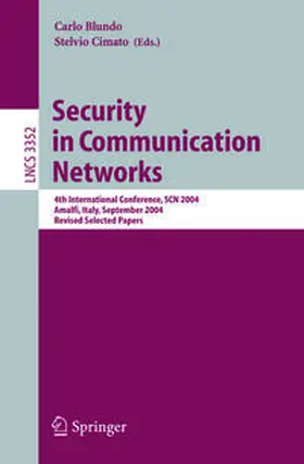 Blundo / Cimato | Security in Communication Networks | E-Book | sack.de
