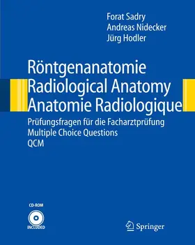Sadry / Nidecker |  Röntgenanatomie/Radiological Anatomy/Anatomie Radiologique | eBook | Sack Fachmedien
