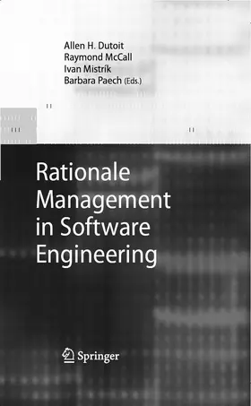 Dutoit / McCall / Mistrik |  Rationale Management in Software Engineering | eBook | Sack Fachmedien
