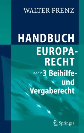 Frenz |  Handbuch Europarecht | eBook | Sack Fachmedien