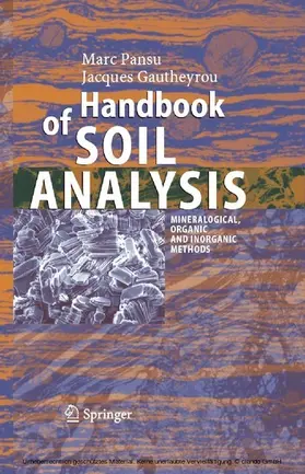 Pansu / Gautheyrou | Handbook of Soil Analysis | E-Book | sack.de