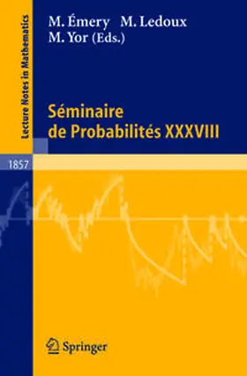 Émery / Ledoux / Yor |  Séminaire de Probabilités XXXVIII | eBook | Sack Fachmedien